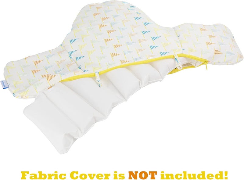 DADOUMAN Inflatable Cushion Insert for IKEA Antilop High Chair, Cushion Insert Only, White, 28" L x 14"(Inflated) - Image 5